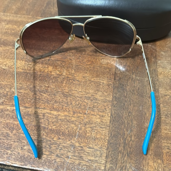 Michael Kors Sicily aviator sunglasses Y2K - Picture 3 of 4